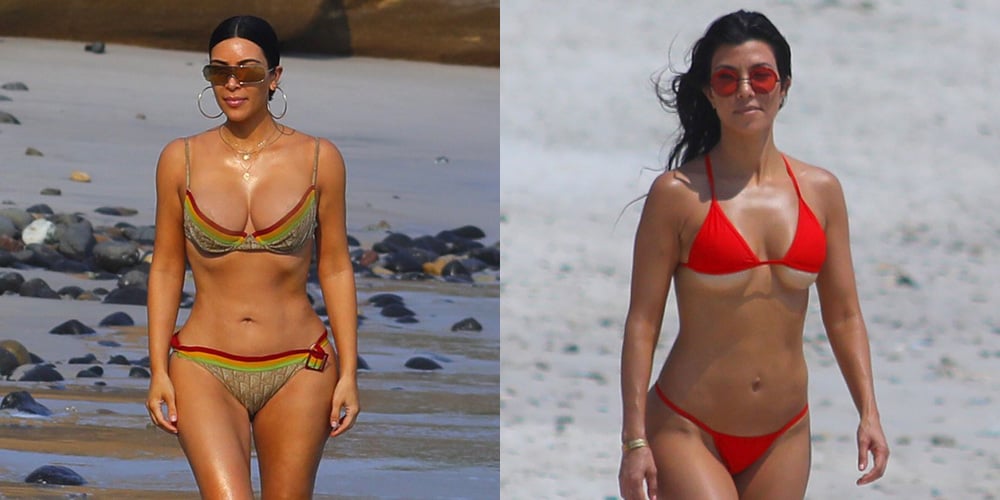 Salie Mortal Toevallig Kim & Kourtney Kardashian Wear Tiny Bikinis on the Beach in Mexico | Bikini,  Kim Kardashian | Just Jared: Entertainment News and Celebrity Photos