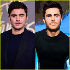 Zac Efron Gets a New Wax Figure at Madame Tussauds