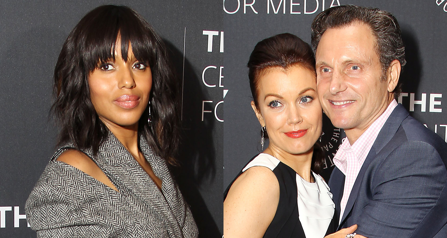 Kerry Washington & ‘Scandal’ Cast Attend Season Finale Viewing Party in