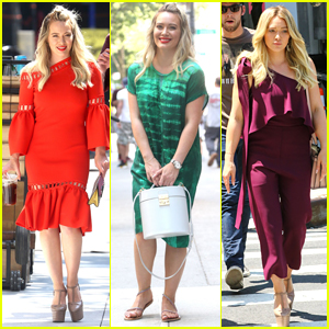 Hilary Duff Brightens Up the Set of ‘Younger’ in NYC Hilary Duff