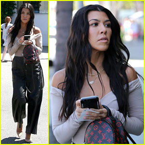 kourtney kardashian louis vuitton backpack