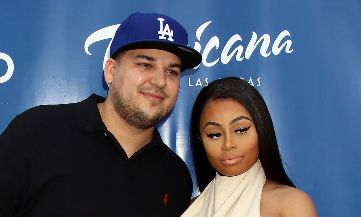 Rob Kardashian Spends First Father’s Day with Dream at Disneyland