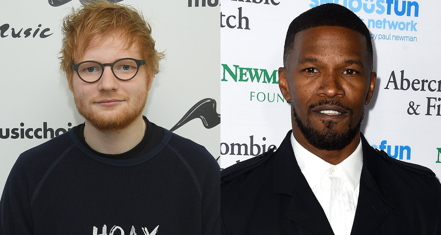 Ed Sheeran Slept on Jamie Foxx’s Couch for Six Weeks Before Making it