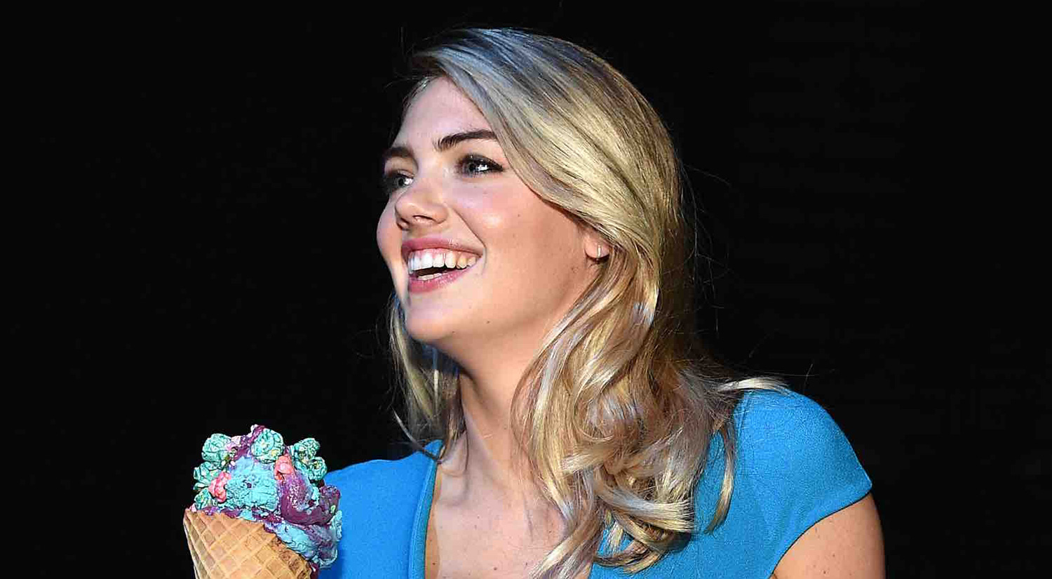 Kate Upton’s Colorful Ice Cream Looks Like the Perfect Summer Treat