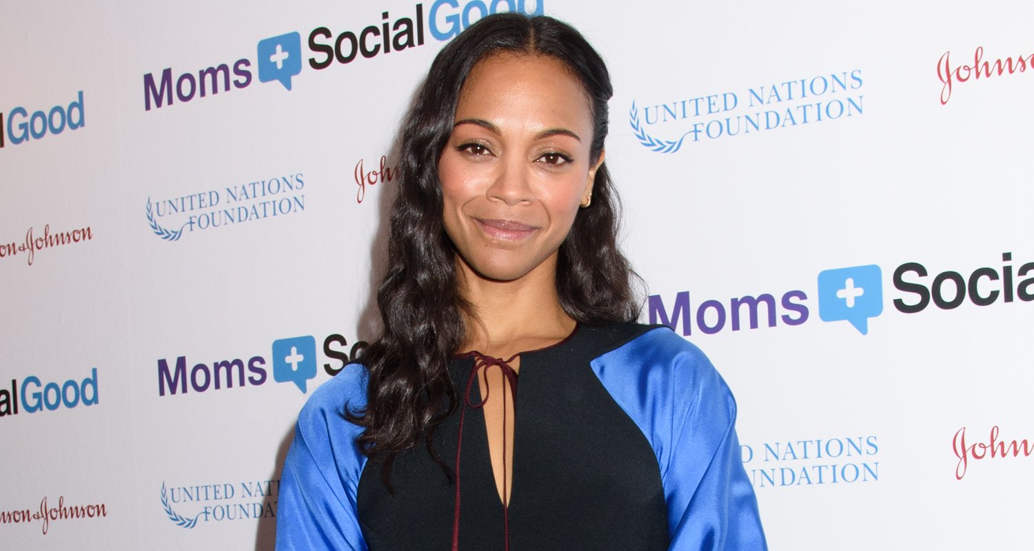 Zoe Saldana Gives a Glimpse Into Her Life as a Mom | Zoe Saldana : Just