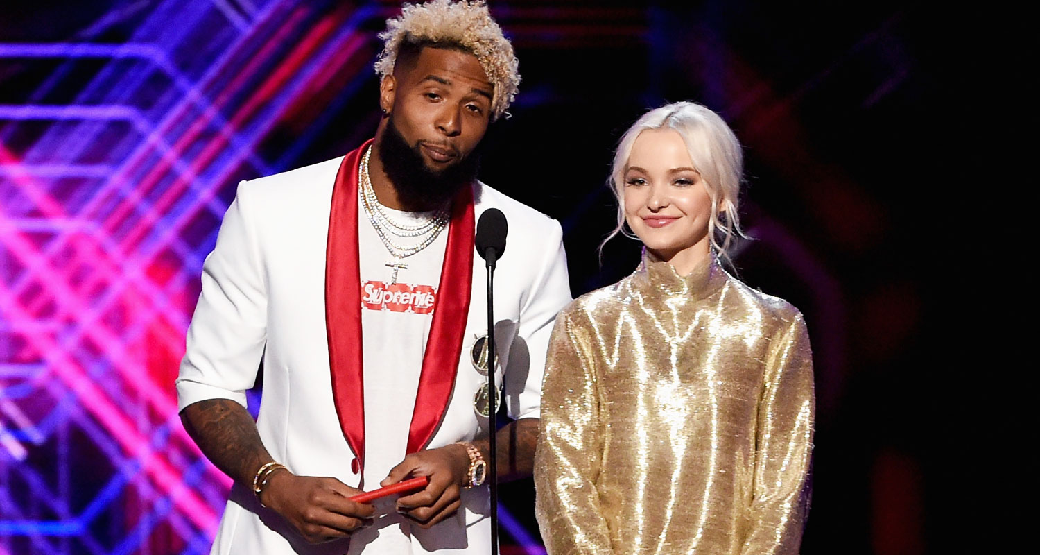 Dove Cameron Glitters in Gold to Present at ESPYs 2017! | 2017 ESPY