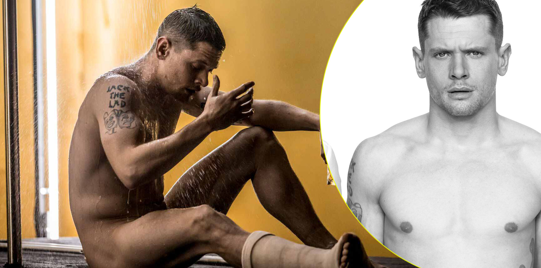 Jack OConnell Talks About His On-Stage Shower Scene 
