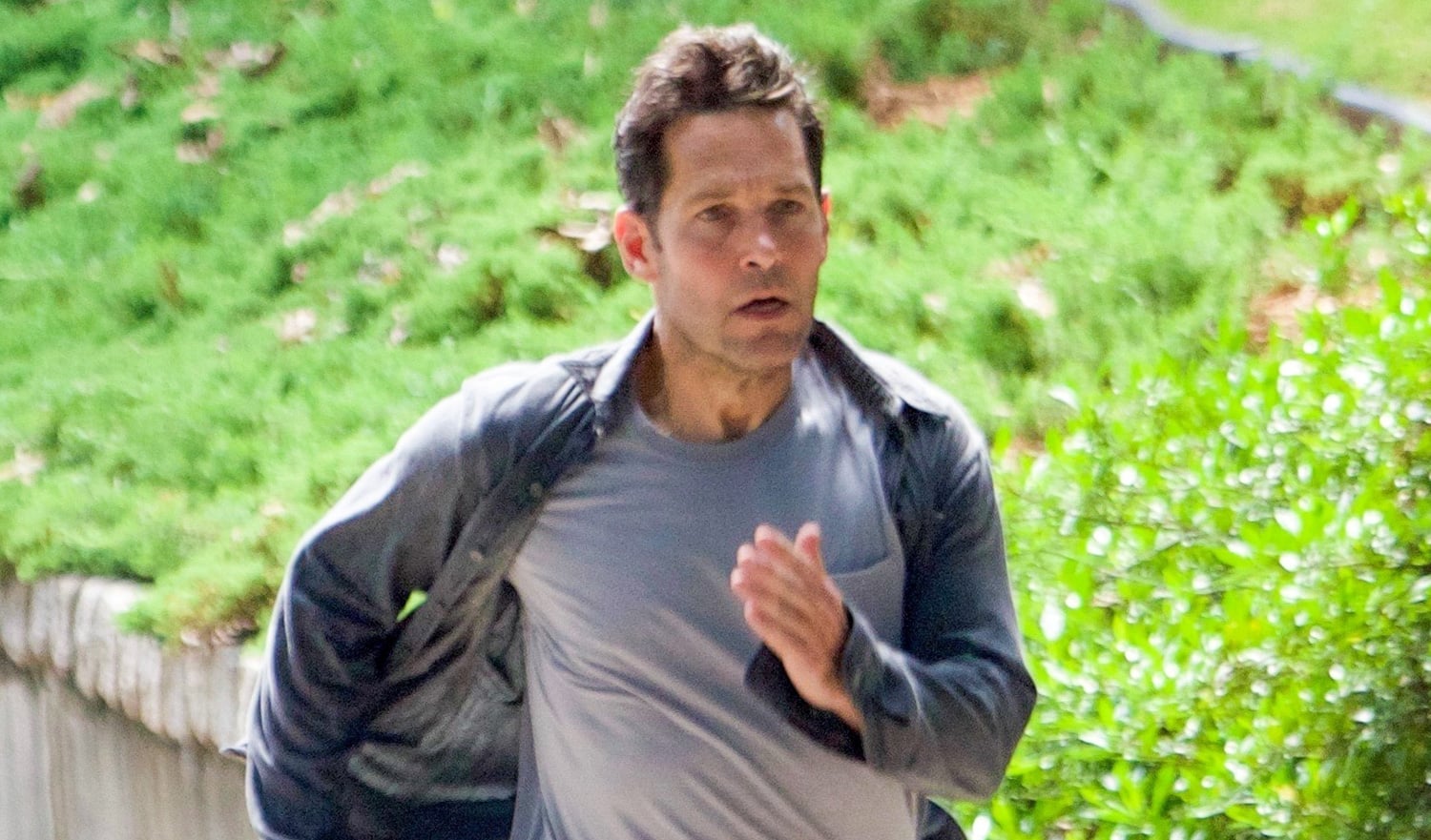 Paul Rudd Running Paul Rudd Runs as Scott Lang for ‘Avengers: Infinity War’ | Avengers ...