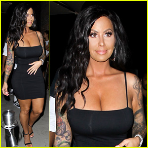 Amber Rose Looks Unrecognizable with Long Hair Amber Rose Looks  Unrecognizable with Long Hair | Amber Rose | Just Jared