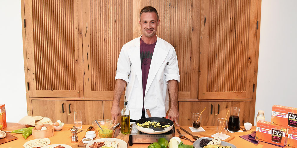 Freddie Prinze Jr. Cooks Up One of His Recipes for Dunkin Donuts