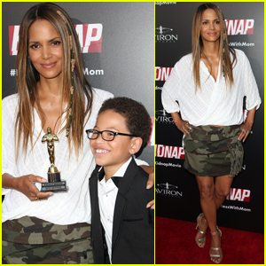 Halle Berry Wins 'Best Mother' at 'Kidnap' Premiere in LA