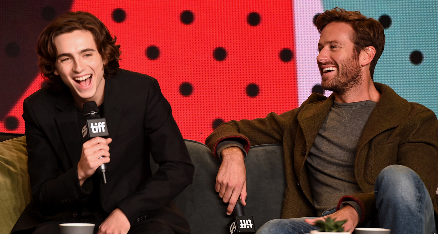 Armie Hammer Almost Turned Down Call Me By Your Name 17 Toronto Film Festival Armie Hammer Call Me By Your Name Luca Guadagnino Timothee Chalamet Just Jared