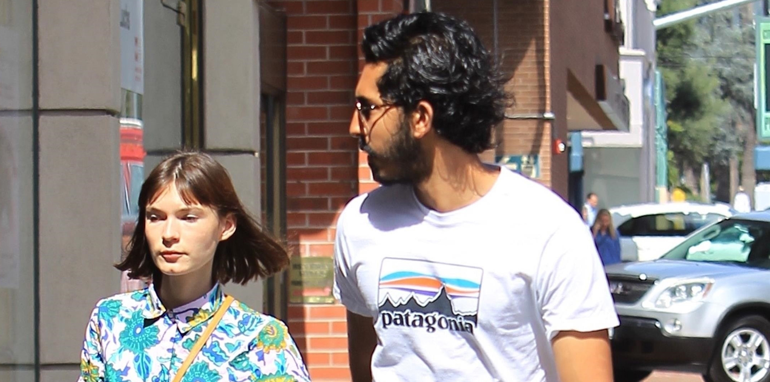Dev Patel & Girlfriend Tilda CobhamHervey Run Errands in Beverly Hills