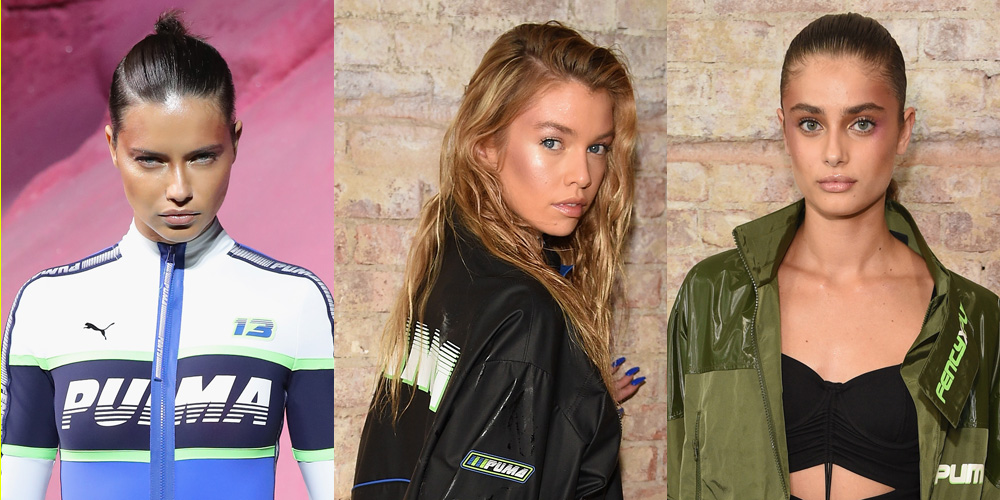 Adriana Lima, Stella Maxwell, & Taylor Hill Walk Rihanna’s Fenty Puma