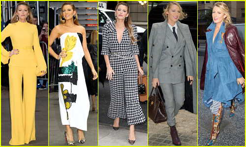 Blake Lively Has Worn Five Outfits Today, So Far - See Them All!