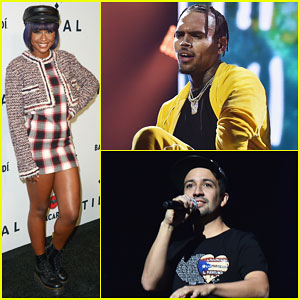 Chris Brown, Lin-Manuel Miranda & DJ Khaled Hit Stage at Tidal x Brooklyn Concert!