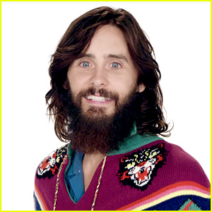 Jared Leto Tries to Figure Out if He's Older or Younger in Photos