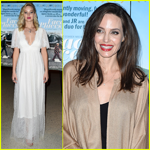 Jennifer Lawrence Joins Angelina Jolie at 'Faces Places' Premiere in WeHo