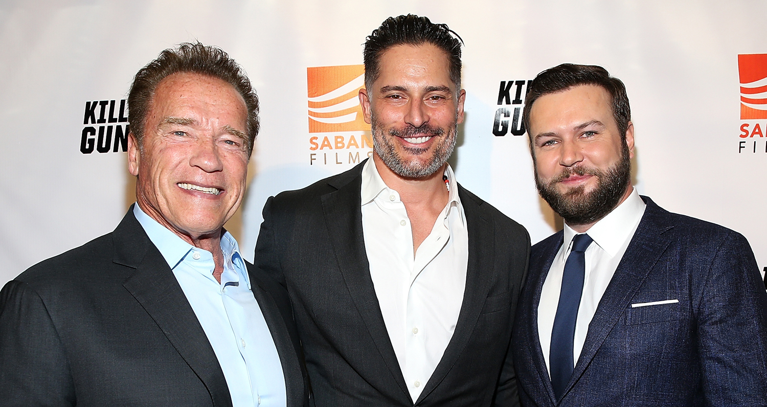 Arnold Schwarzenegger, Joe Manganiello, & Taran Killam Suit Up for
