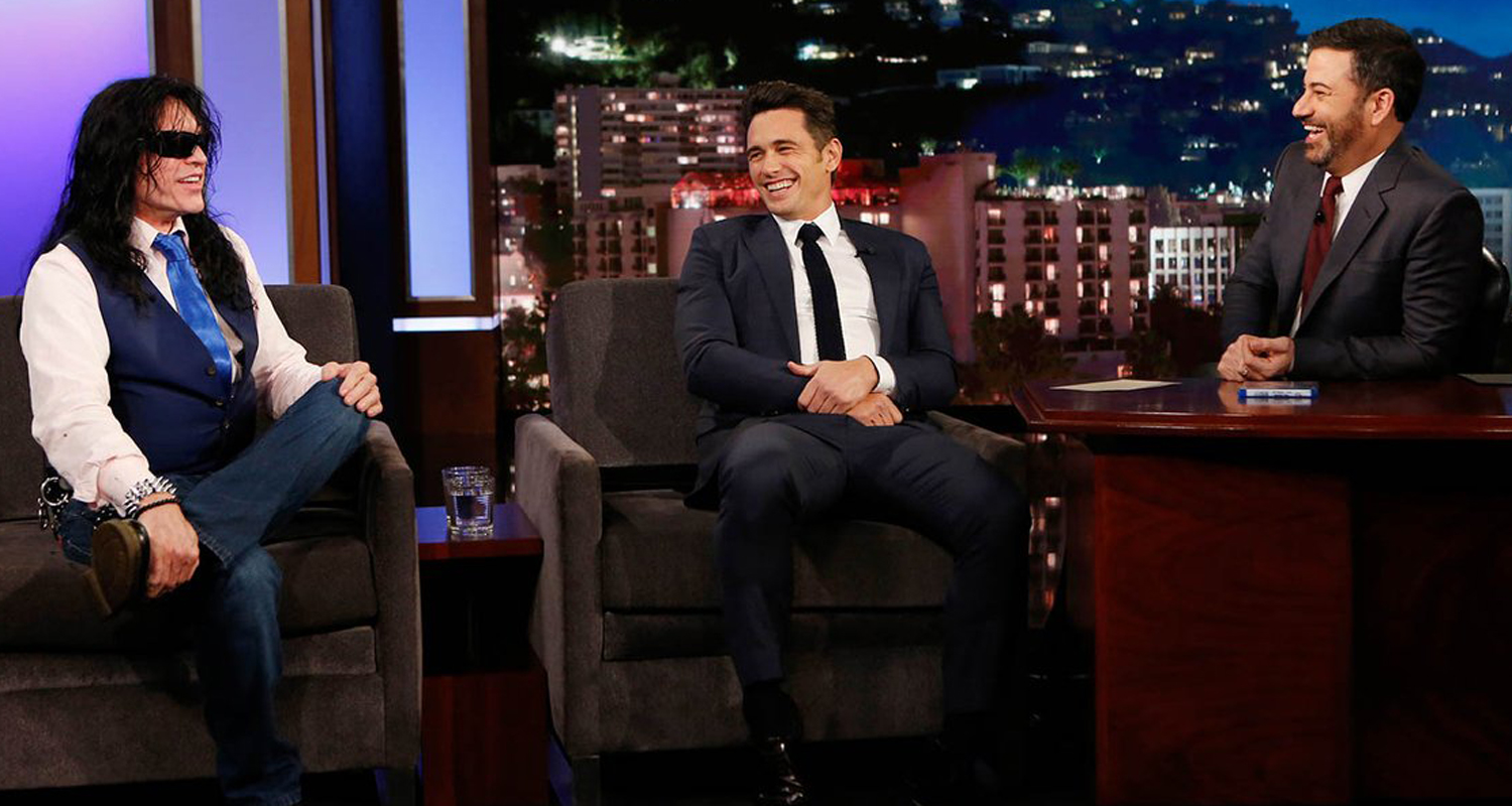 James Franco Brought ‘The Room’ Director Tommy Wiseau to ‘Jimmy Kimmel