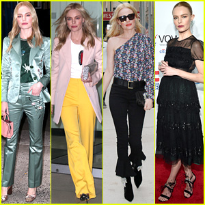 Kate Bosworth Wears Four Stylish Outfits for One Day of Press