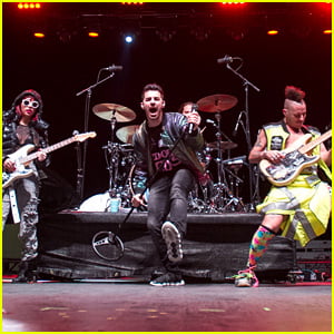 DNCE Performs for Military Members & Veterans at BaseFest in Florida!
