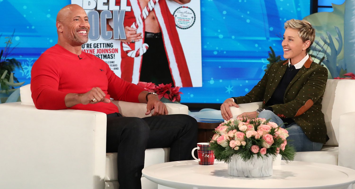 Dwayne Johnson Talks Baby Girl News on ‘Ellen’! Dwayne Johnson, Ellen