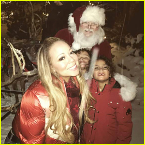Mariah Carey Celebrates Christmas in Aspen with Her Kids!