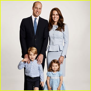 Prince William & Duchess Kate's Family Christmas Card Revealed!