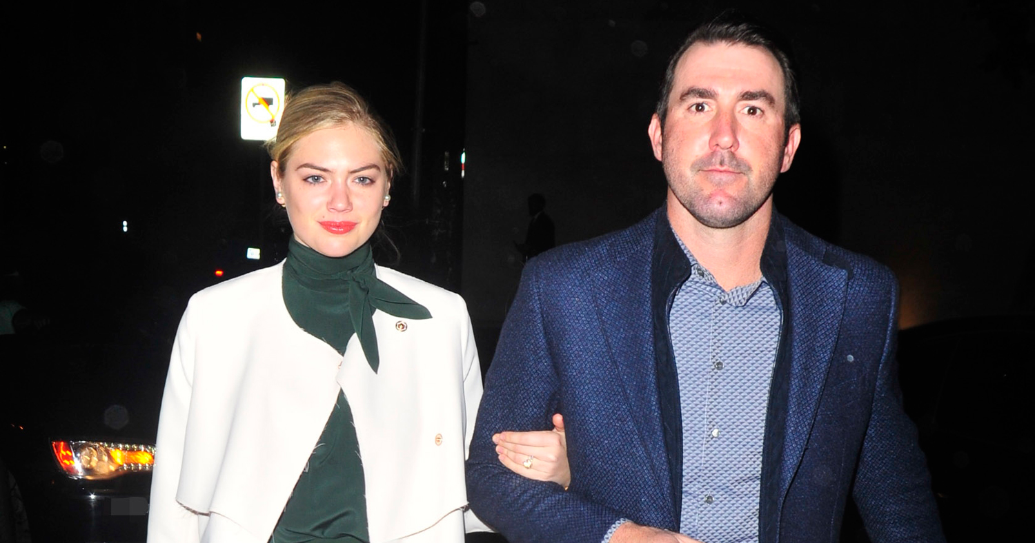 Kate Upton & Husband Justin Verlander Couple Up for LA Date Night