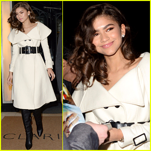 Zendaya Shows Off Her Chic Black & White Evening Ensemble | Zendaya
