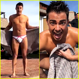 Permanent Link to Hilary Duff Shows Us Jonathan Bennett In His Speedo! 