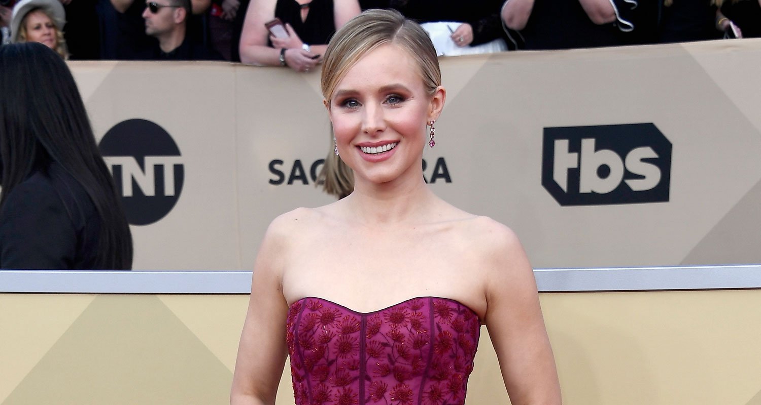 Kristen Bell Hits the Red Carpet Before Hosting SAG Awards 2018 2018 SAG Awards, Kristen Bell
