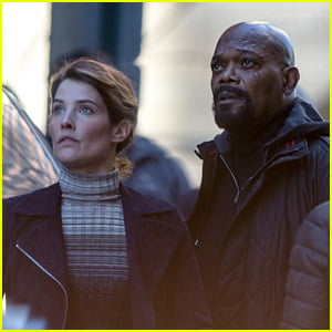 Samuel L. Jackson & Cobie Smulders Team Up Again on the Set of Upcoming Marvel Project!