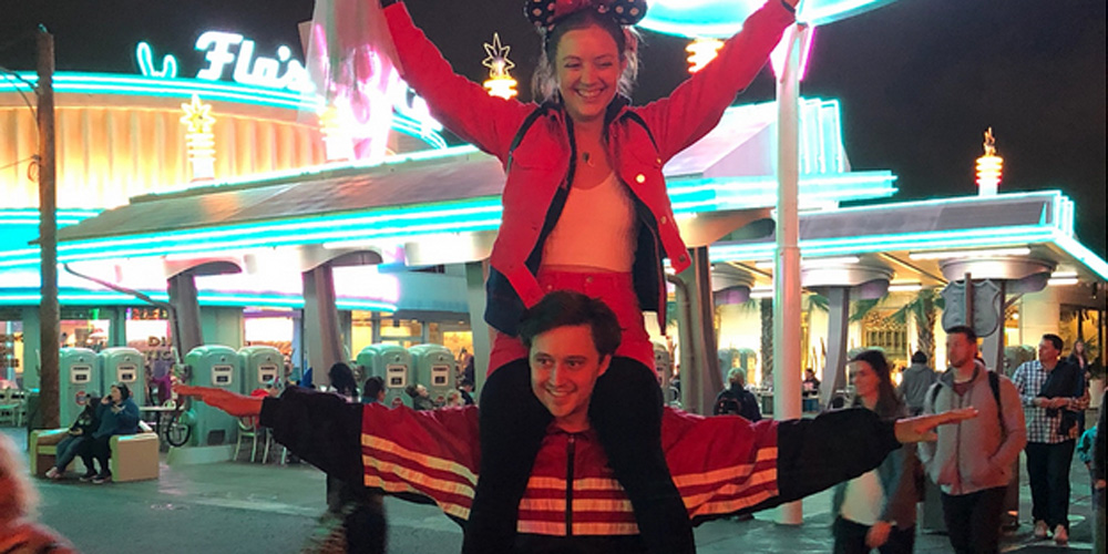 Billie Lourd Spends the Day at Disney With Her Ex Austen Rydell