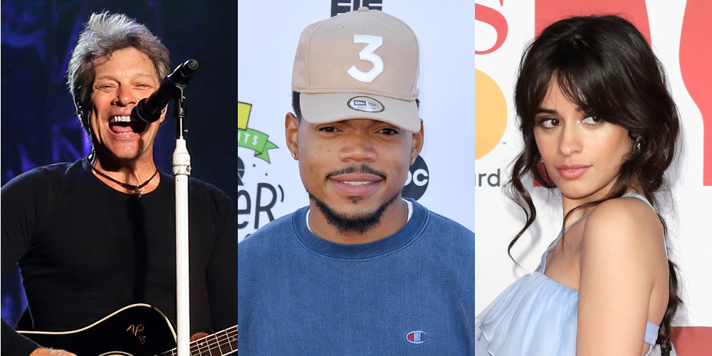 Bon Jovi, Chance The Rapper & Camila Cabello to Be Honored at