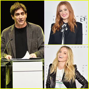 Jake Gyllenhaal, Isla Fisher & More Take Part in First Public U.S. Performance of 'Letters Live'!