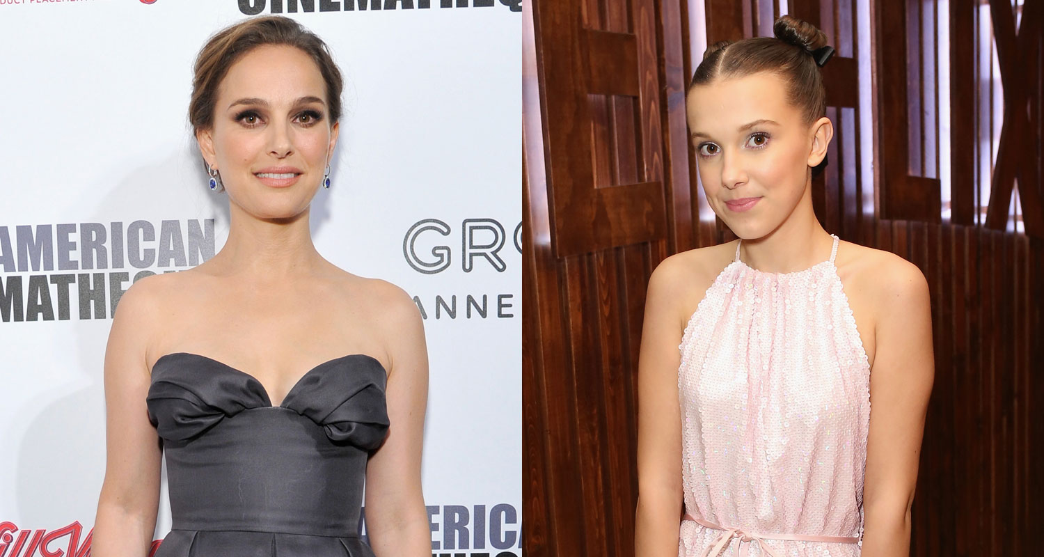 Natalie Portman Reacts to Millie Bobby Brown Being Her Looka
