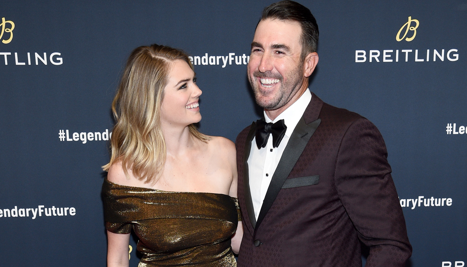 Kate Upton & Justin Verlander Make Red Carpet Debut as Married Couple