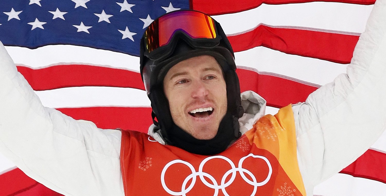 Celebs React to Shaun White Winning Gold at Olympics 2018! 2018(01)