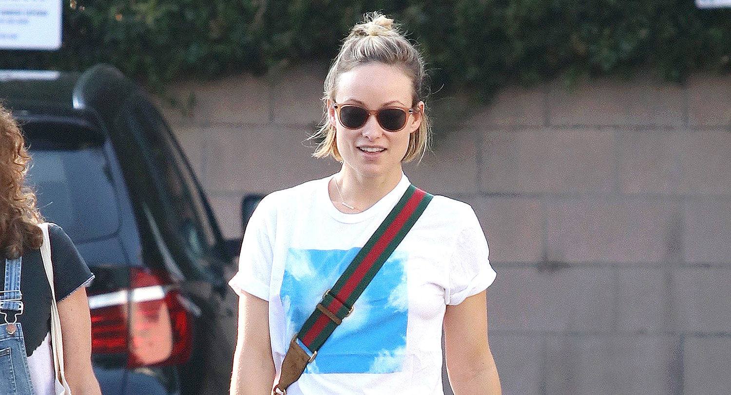 Olivia Wilde Keeps It Comfy & Cute While Out to Lunch in WeHo | Olivia