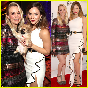 Kaley Cuoco & Katharine McPhee Honor Their Pups at Ties & Tails Gala!
