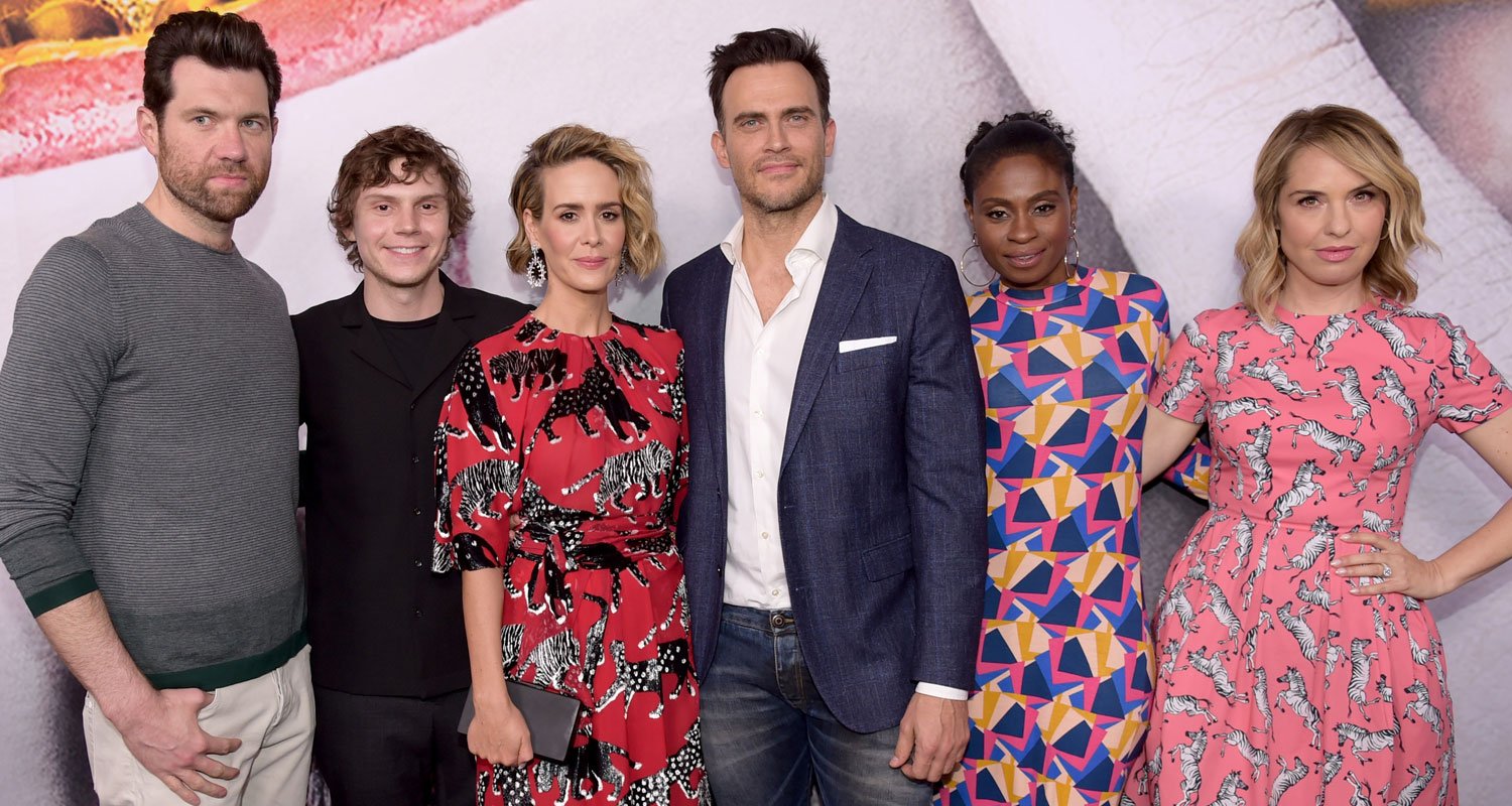 Sarah Paulson, Evan Peters & ‘AHS: Cult’ Cast Step Out at FYC Event