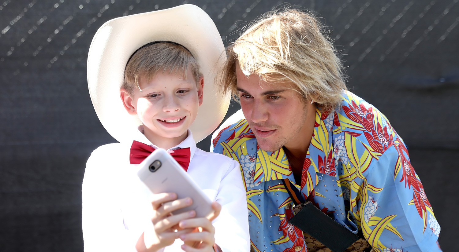 Justin Bieber Yodels Around Coachella After Meeting Walmart Kid (Video