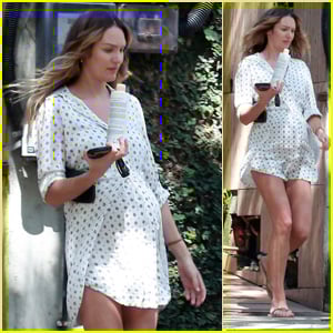 Pregnant Candice Swanepoel Enjoys Time With Family in Brazil
