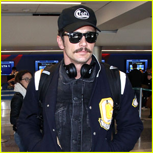 James Franco Makes a Low-Key Arrival at LAX Airport