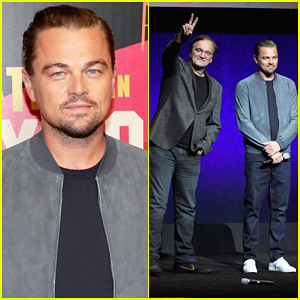 Leonardo DiCaprio & Quentin Tarantino Tease 'Once Upon a Time in Hollywood' at CinemaCon 2018!