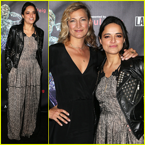 Michelle Rodriguez Gets Honored at Artemis Awards Gala 2018!