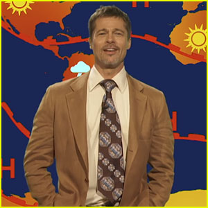 Brad Pitt is Back as Jim Jefferies' Weatherman, Jokes About LeBron James' Height