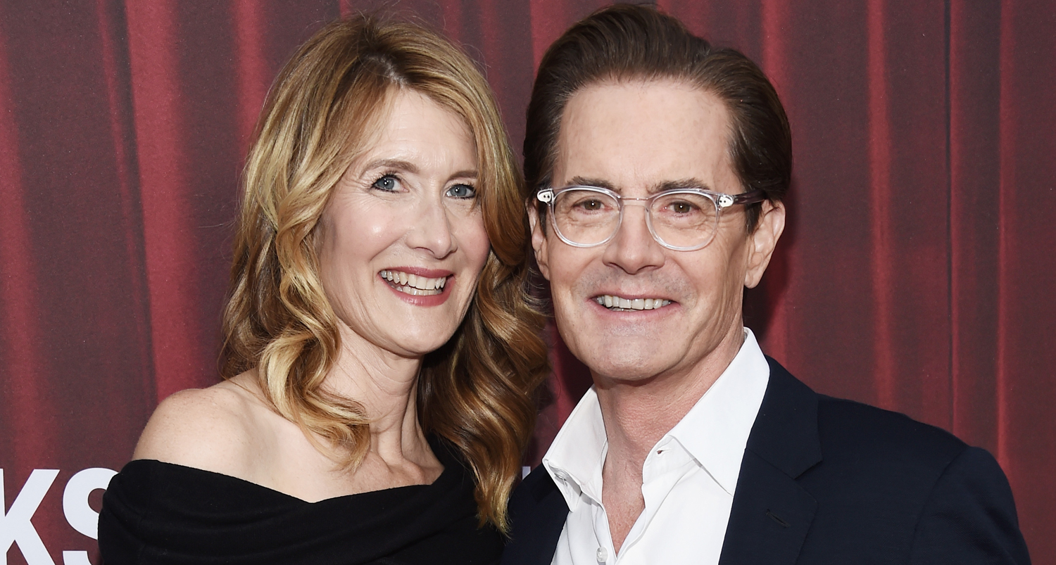 Laura Dern & Kyle MacLachlan Step Out to Promote ‘Twin P...